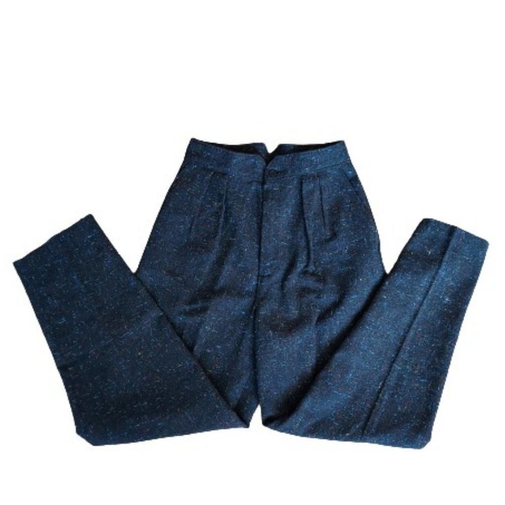 Rare 1980s Vintage High Waist Wrangler New Classic Wool Pants